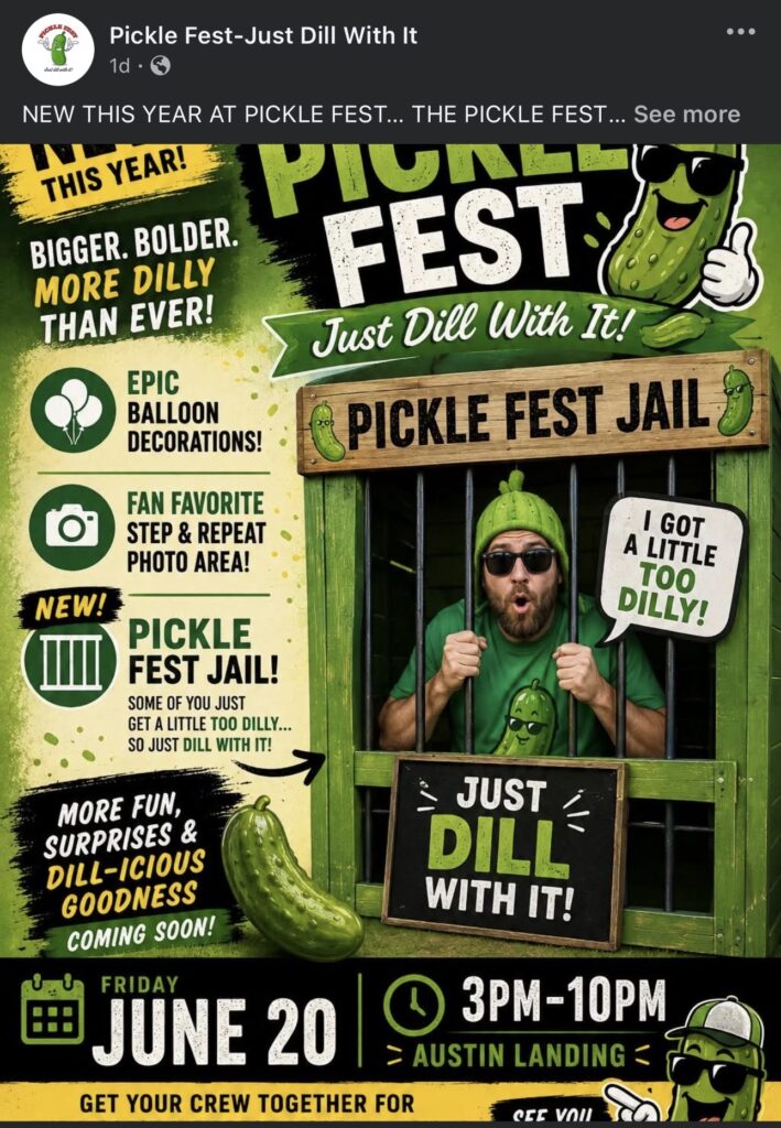 Pickle Fest - Just Dill With It